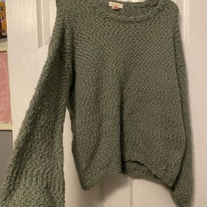 hunter green tj maxx sweater size large